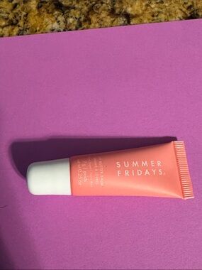 Summer Fridays Coral Pink Butter Balm Lip Treatment